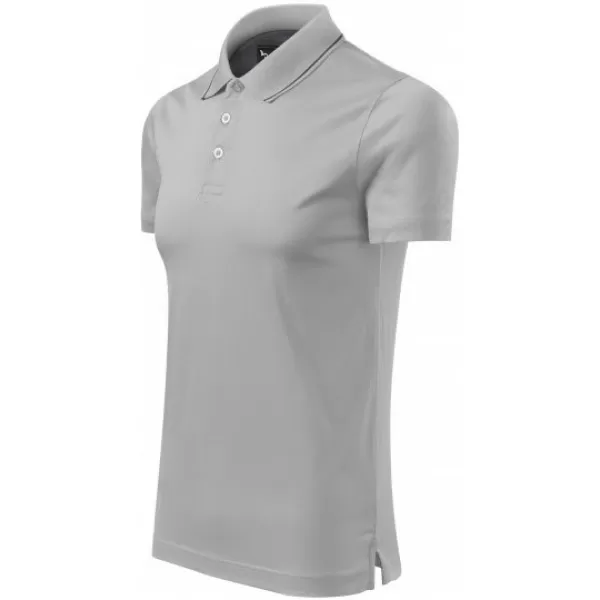  Pánske tričko s golierom MALFINI PREMIUM GRAND 259 SILVER GRAY 