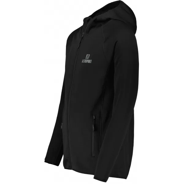  Pánska premium mikina ALTISPORT ALM006417 ČIERNA 