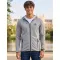Pánska premium mikina ALTISPORT ALM006417 tmavosivý melír