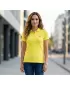 Dámske premium tričko s golierikom ALTISPORT ALW002210 CITRÓNOVÁ