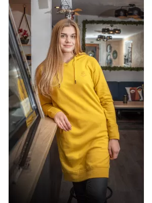Dámske šaty ALTISPORT MIBEL LSKU366 ŽLTÁ