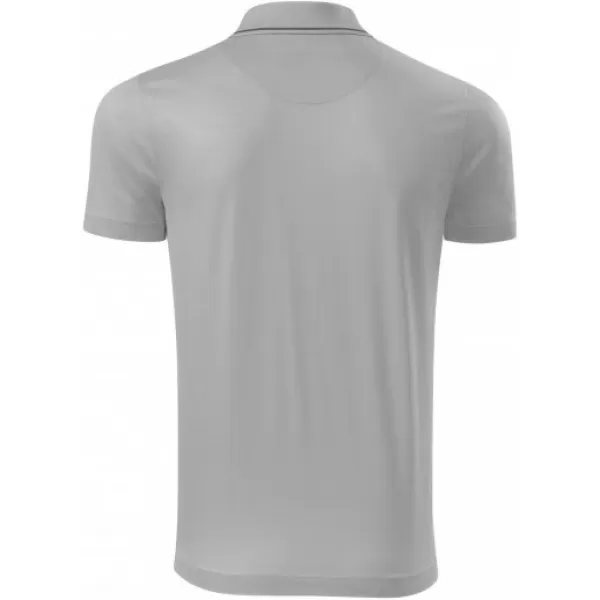  Pánske tričko s golierom MALFINI PREMIUM GRAND 259 SILVER GRAY 