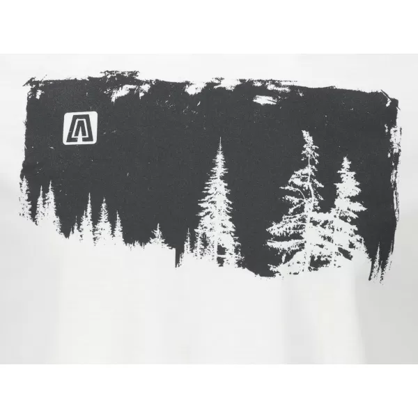  Pánske tričko ALTISPORT CARRYOVER ALM111129 BIELA 
