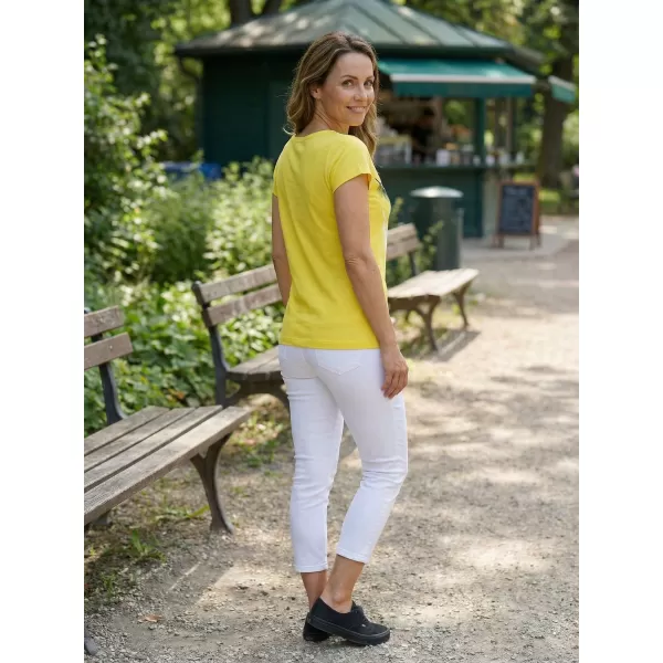  Dámske tričko ALTISPORT CARRYOVER ALW112122 CITRÓN 