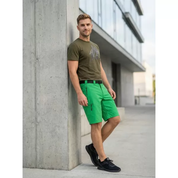  Pánské triko ALTISPORT CARRYOVER ALM115129 MILITARY 