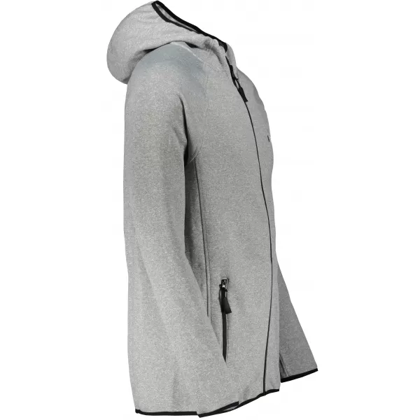  Pánska premium mikina ALTISPORT ALM006417 tmavosivý melír 