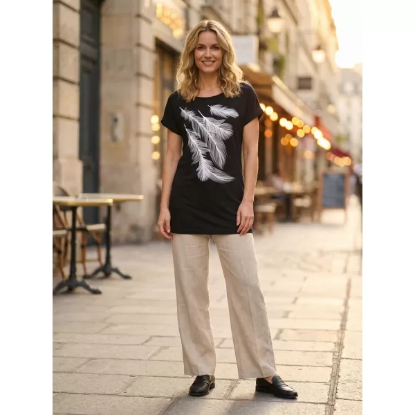  Dámské prodloužené triko ALTISPORT CARRYOVER ALW112123 ČERNOSTŘÍBRNÁ 