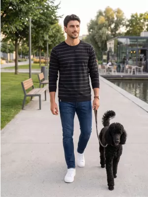 Pánske tričko ALTISPORT KIAFAT MTSU706 ČIERNA