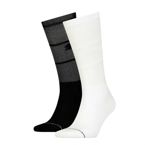  Dámske ponožky PUMA CHILL REVERSED CREW 2P 935275-01 ČIERNA / BIELA 