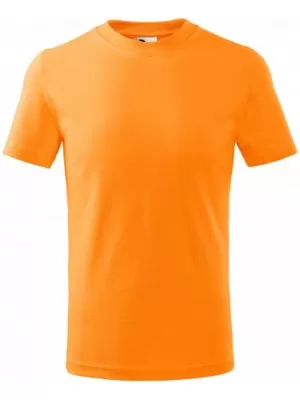 Detské tričko MALFINI BASIC 138 TANGERINE ORANGE