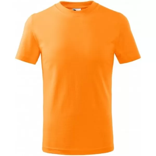  Detské tričko MALFINI BASIC 138 TANGERINE ORANGE 