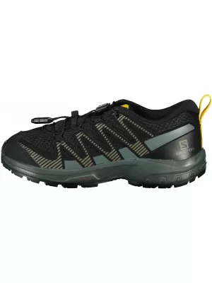 Detská obuv SALOMON XA PRO V8 J L41436100 ČIERNA/ŠEDÁ/ŽLTÁ