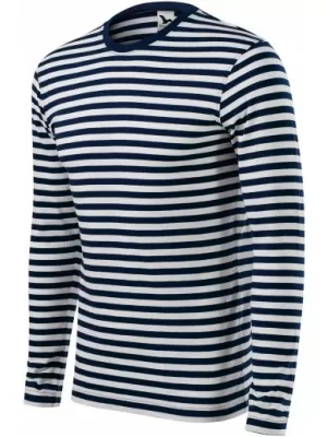 Dámske tričko s dlhým rukávom MALFINI SAILOR LS 807 NÁMORNÁ MODRÁ