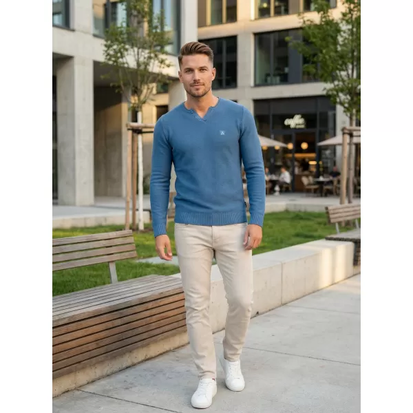  Pánsky sveter ALTISPORT SWEK MPLU108 MODRÁ 