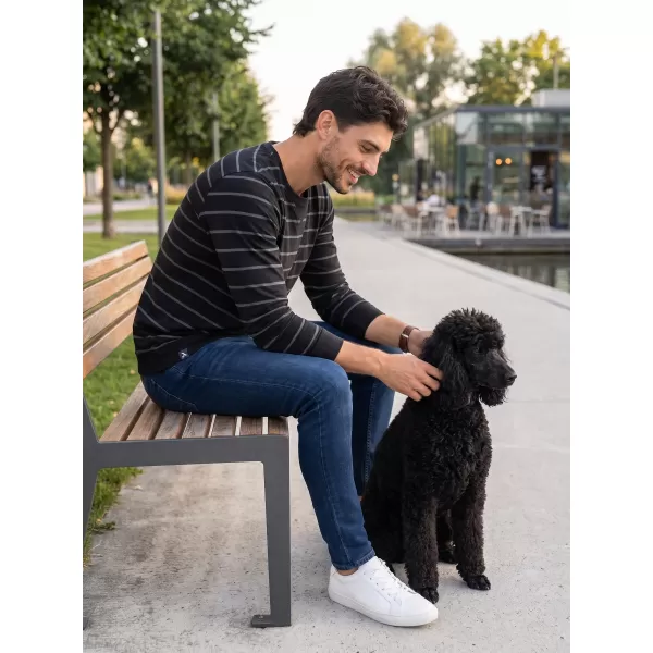  Pánske tričko ALTISPORT KIAFAT MTSU706 ČIERNA 