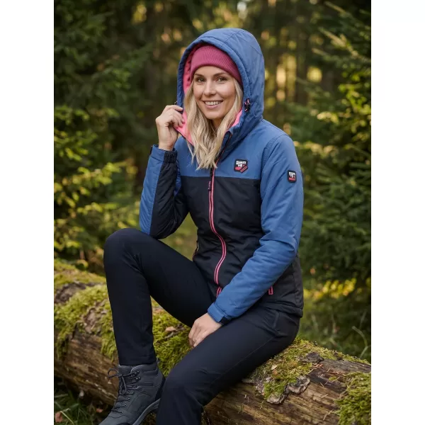  Dámska zimná bunda SAM 73 CELINE WB 811 modrá 