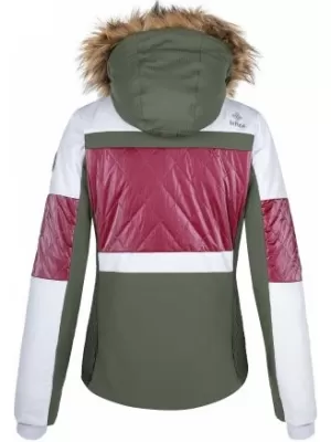 Dámska lyžiarska bunda KILPI ELZA-W QL0154KI KHAKI