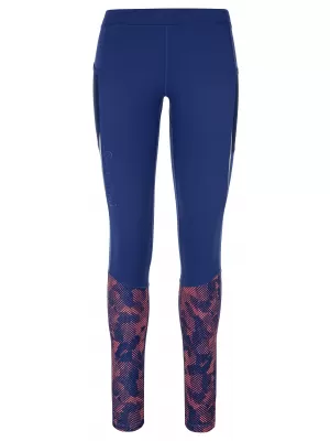 Dámske legíny KILPI RUNNER-W QL0209KI TMAVO MODRÁ