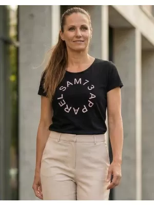 Dámske tričko s krátkym rukávom SAM 73 ARIAS WT 825 čierna