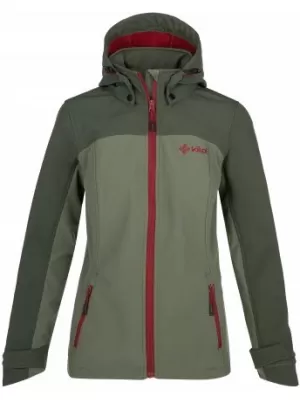Dámska softshellová bunda KILPI RAVIA-W QL0001KI KHAKI