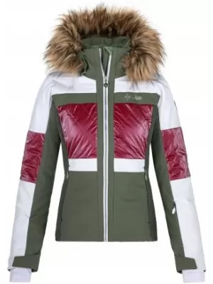Dámska lyžiarska bunda KILPI ELZA-W QL0154KI KHAKI