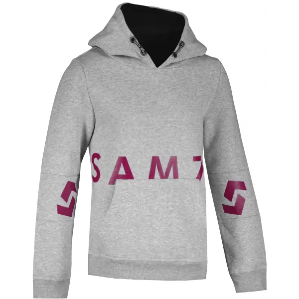  Dievčenská mikina SAM 73 DONNA GM 527 ŠEDÝ MELIER 