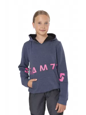 Dievčenská mikina SAM 73 DONNA GM 527 modrá