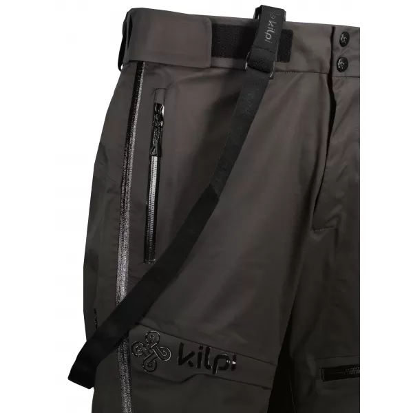  Pánske hardshell nohavice KILPI LAZZARO-M QM0201KI čierna 