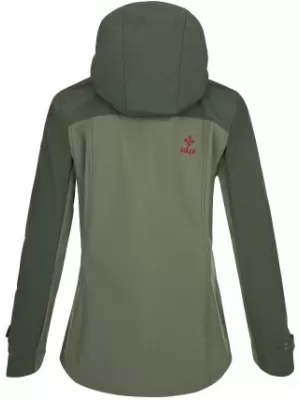 Dámska softshellová bunda KILPI RAVIA-W QL0001KI KHAKI