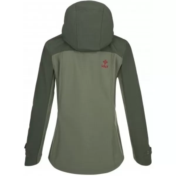  Dámska softshellová bunda KILPI RAVIA-W QL0001KI KHAKI 