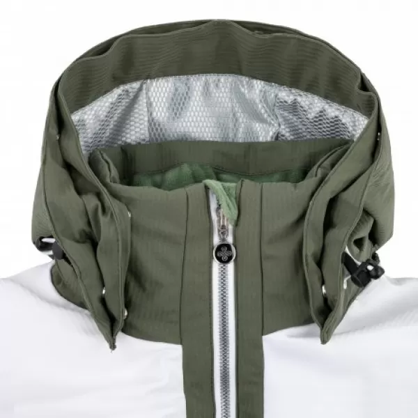  Dámska lyžiarska bunda KILPI ELZA-W QL0154KI KHAKI 