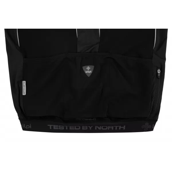  Pánsky cyklo dres KILPI CAMPOS-M QM0115KI čierna 