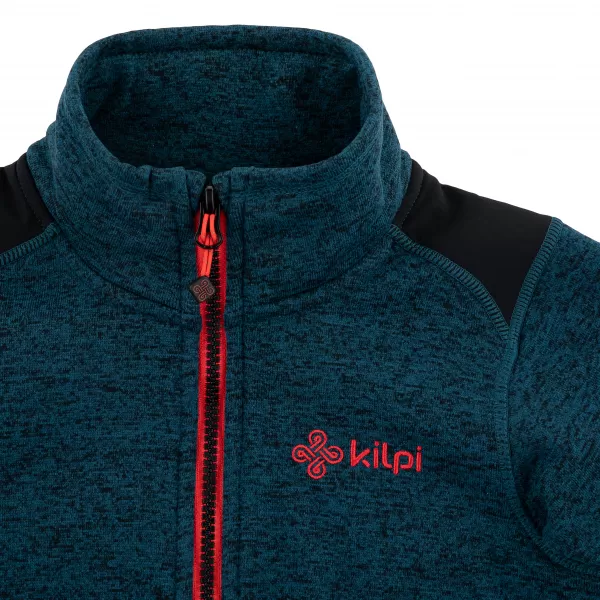  Chlapčenský sveter KILPI REGIN-JB QJ0482KI TYRKYSOVÁ 