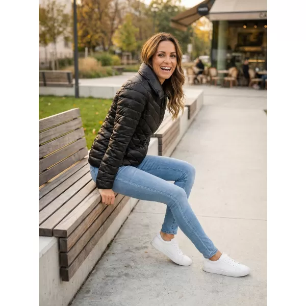  Dámska bunda SAM 73 ISABELLA WB 815 ČIERNA - GRAFIT 