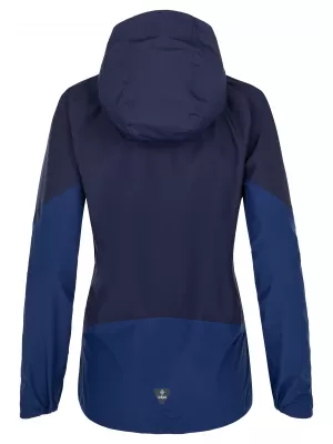 Dámska hardshell bunda KILPI HURRICANE-W QL0107KI TMAVO MODRÁ