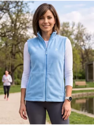 Dámska fleecová vesta ALTISPORT ALW002518 AZÚROVÁ
