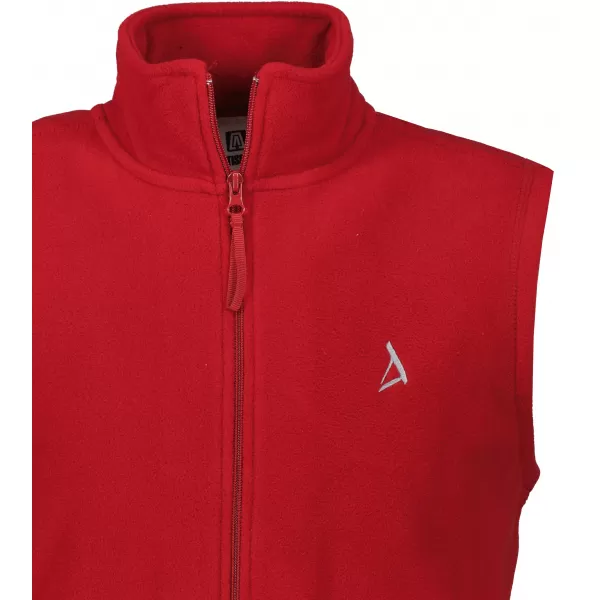  Pánska fleecová vesta ALTISPORT ALM002518 VÍNOVÁ 