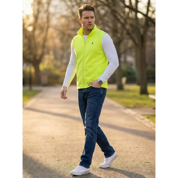  Pánska fleecová vesta ALTISPORT ALM002518 LIMETKOVÁ 