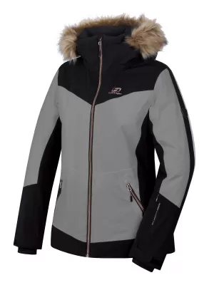 Dámska lyžiarska bunda HANNAH CANNA FROST GRAY/ANTHRACITE