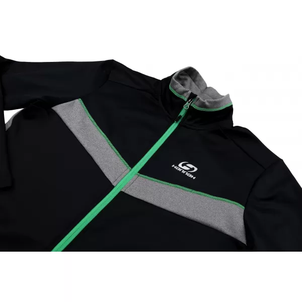  Pánska mikina HANNAH TREYVON ANTHRACITE (GREEN) 