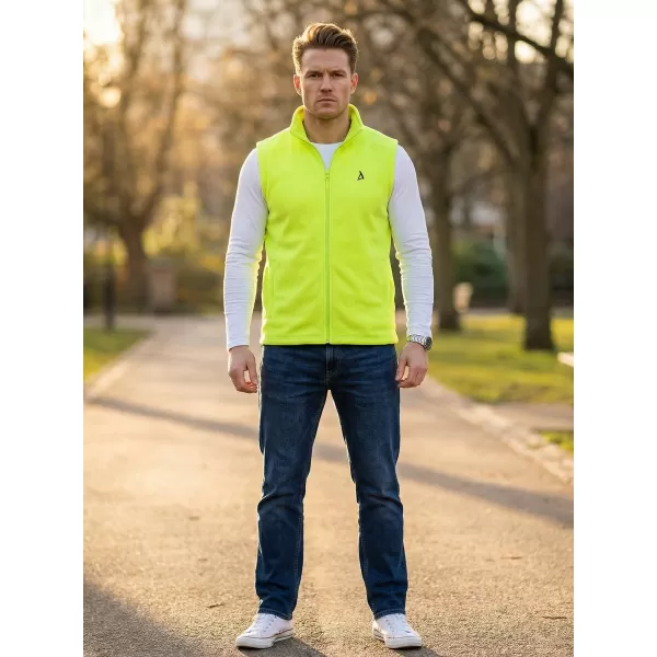  Pánska fleecová vesta ALTISPORT ALM002518 LIMETKOVÁ 