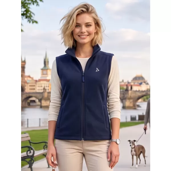  Dámska fleecová vesta ALTISPORT ALW002518 námornej modrá 