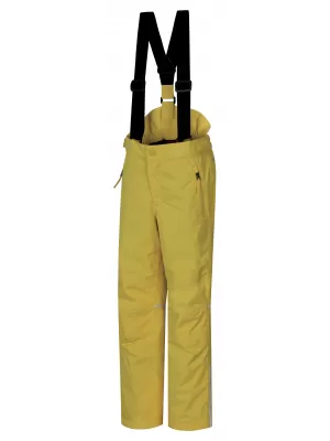 Detské lyžiarske nohavice HANNAH AKITA JR II VIBRANT YELLOW
