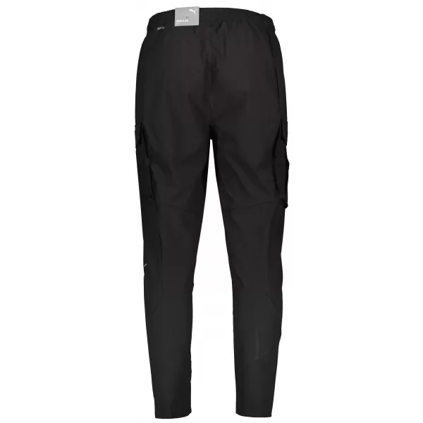  Pánske tepláky PUMA RUN WOVEN CARGO PANT M 520864-01 PUMA BLACK 