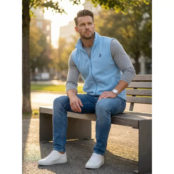  Pánska fleecová vesta ALTISPORT ALM002518 AZÚROVÁ 