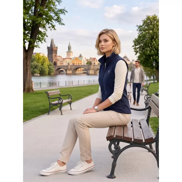  Dámska fleecová vesta ALTISPORT ALW002518 námornej modrá 