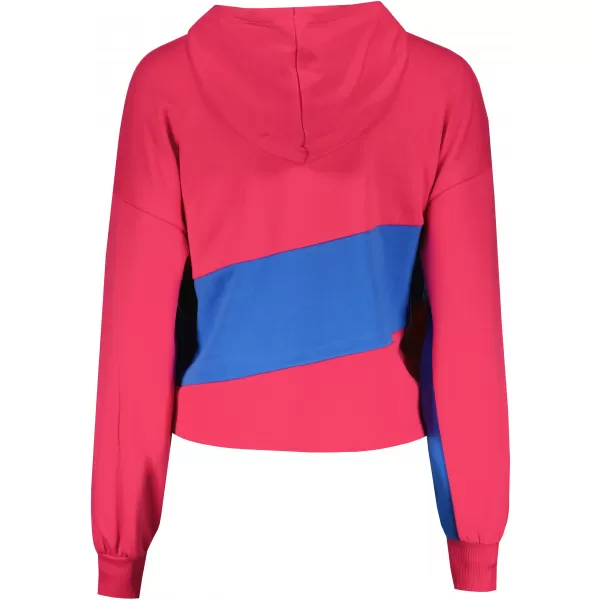  Dámska crop top mikina PUMA INTL HOODIE TR 531649-14 BEETROOT PURPLE 