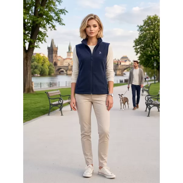  Dámska fleecová vesta ALTISPORT ALW002518 námornej modrá 