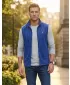 Pánska fleecová vesta ALTISPORT ALM002518 KRÁĽOVSKÁ MODRÁ