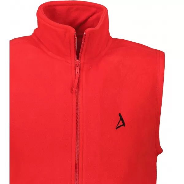  Pánska fleecová vesta ALTISPORT ALM002518 ČERVENÁ 